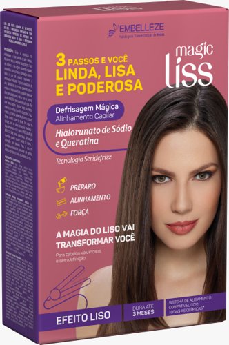 Treatment pack Straightening Magic Liss 6 products